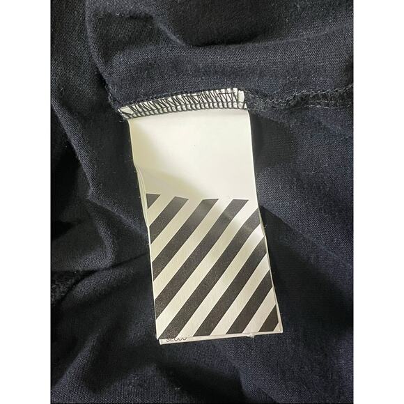 2013 Off-White c/o Virgil Abloh Main Label Floating Skulls Oversize T-Shirt - Picture 7 of 10